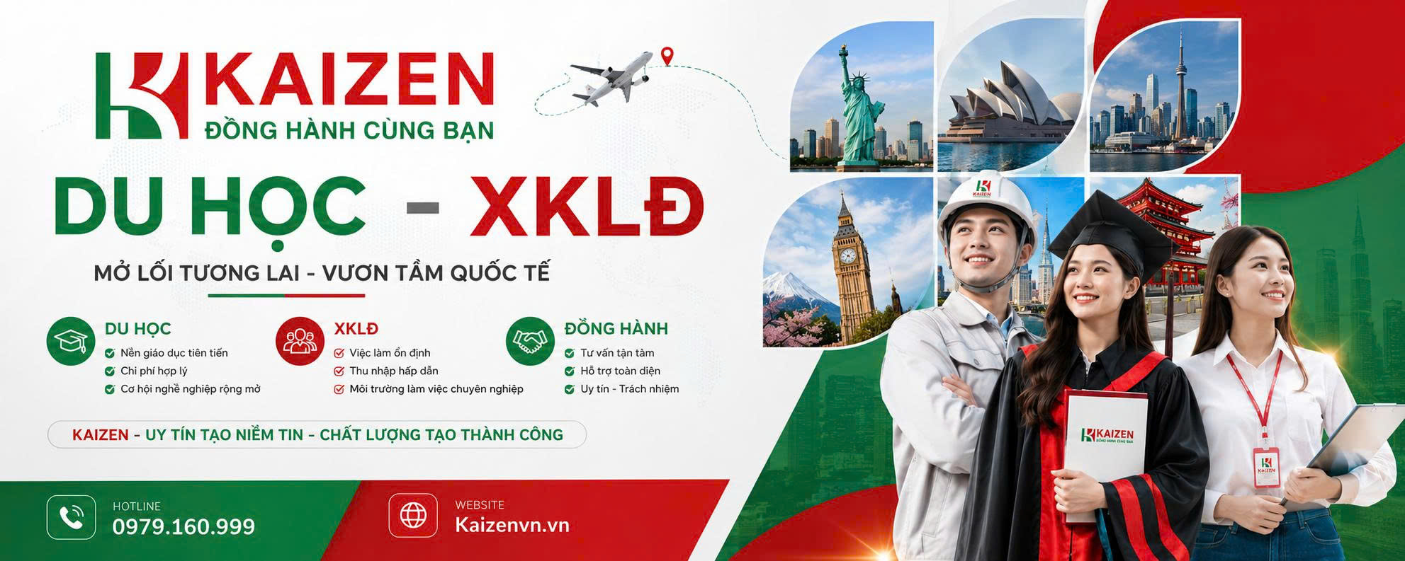 Học viên, người lao động và đối tác quốc tế của Kaizen