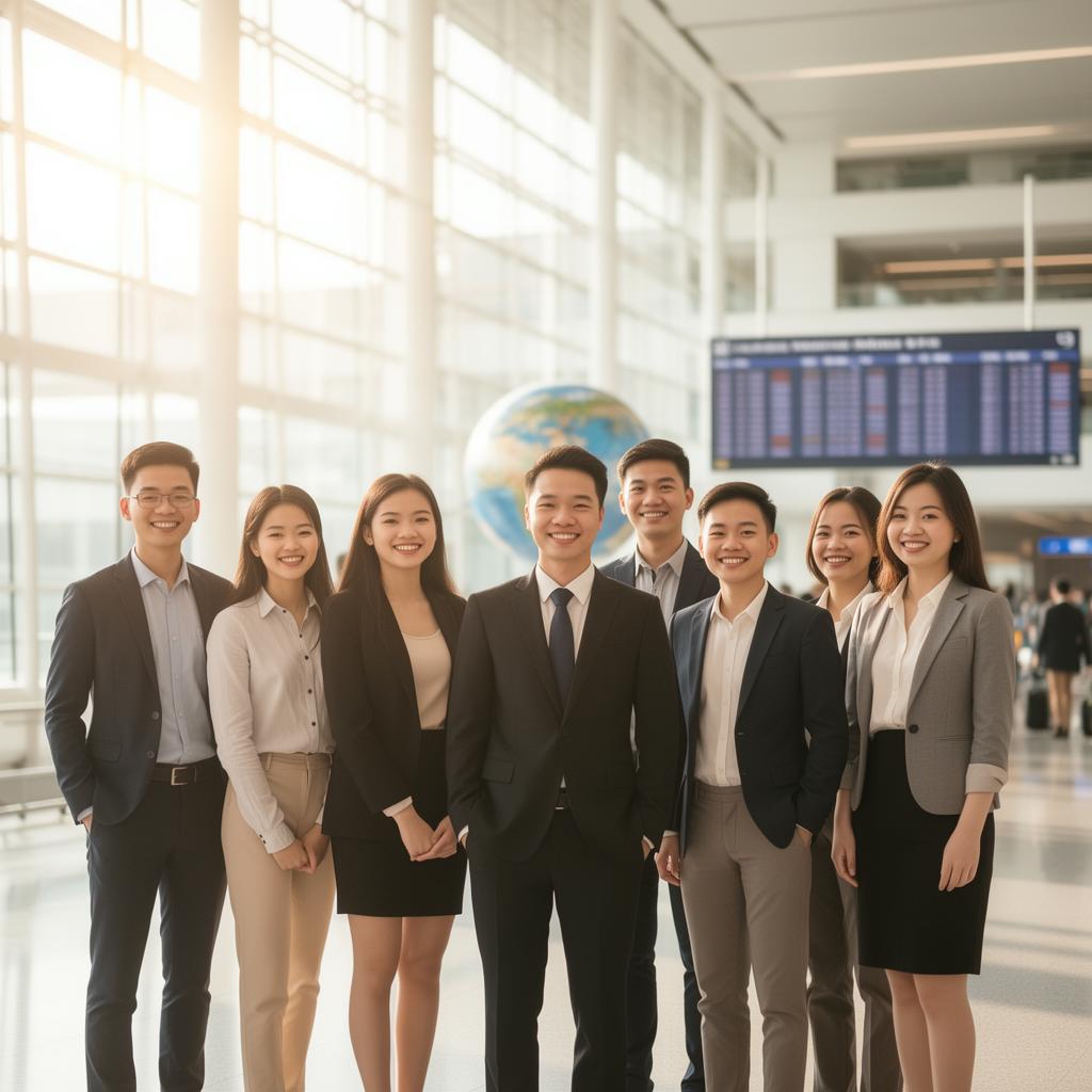 Học viên và chuyên gia quốc tế của Kaizen